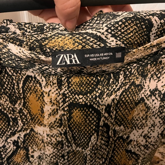 Zara snake print skirt - Picture 3 of 5